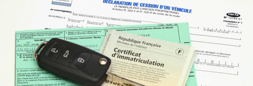 cession de véhicule